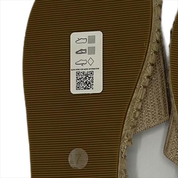 Asos June rope tie espadrilles sandal in Natural Size UK7/US9 - Picture 7 of 13